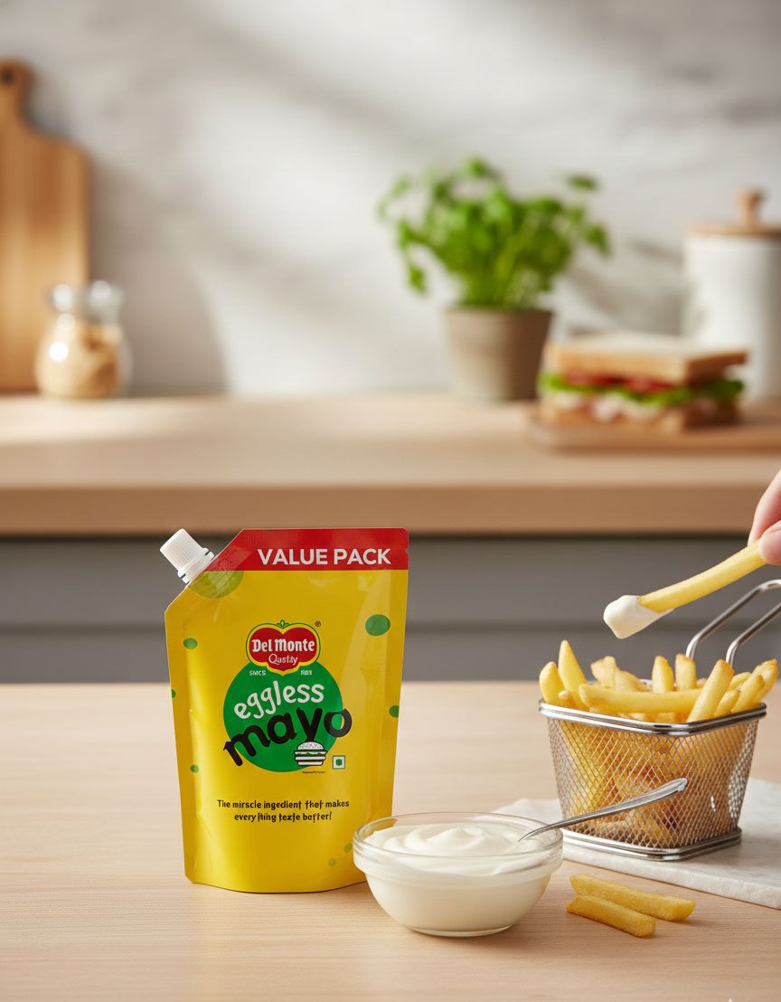 Del Monte Eggless Mayo Spout Tray 200gm